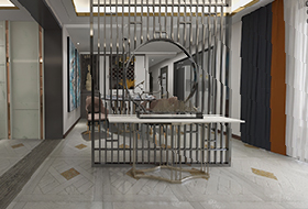 白金色橡木方形拼花帶玻璃,進口地板,環保地板